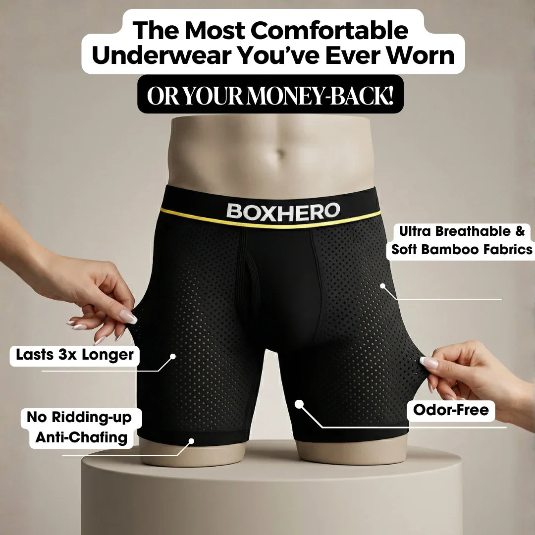 ⏳ LIMITED-TIME MEGA SALE | Getnexy™  Finally, Reinvented Premium Boxers That Actually Feel Amazing All Day