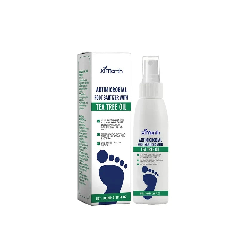 ⏳ LIMITED-TIME MEGA SALE | Getnexy™ Tea Tree Foot Spray – Natural Odor Control, Antifungal & Moisturizing Care
