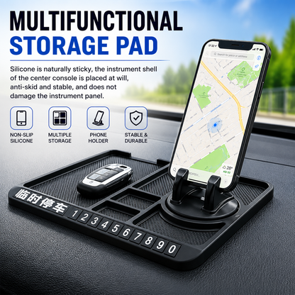 ⏳ LIMITED-TIME MEGA SALE | Getnexy™ !  Car Anti-Slip Mat Panel Silicone Phone Holder