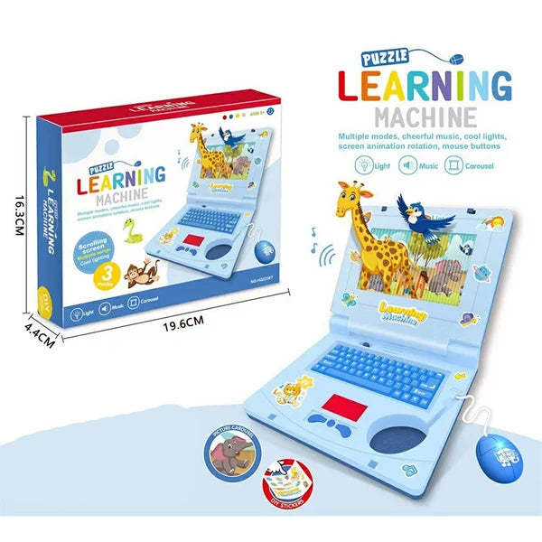 ⏳ LIMITED-TIME MEGA SALE | Getnexy™ Interactive Simulation Toy Laptop