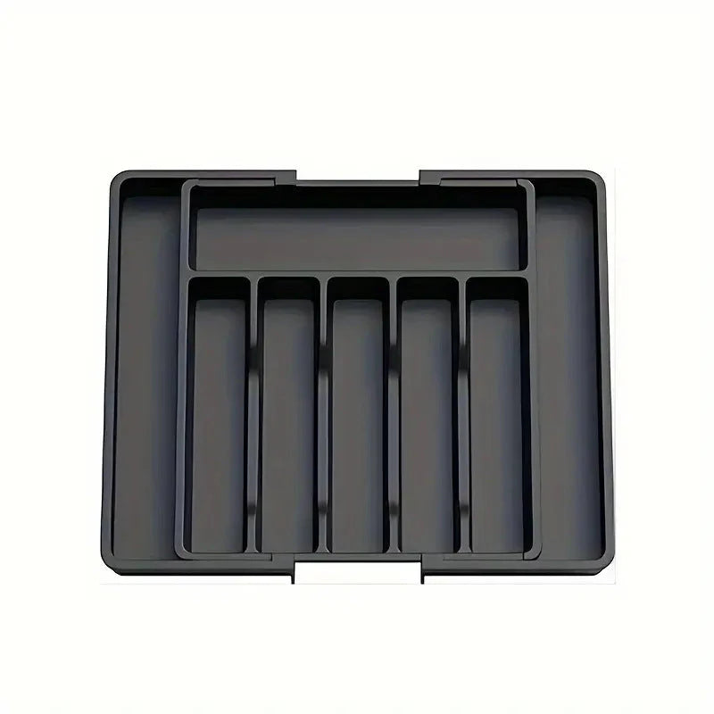 Extendable Kitchen Cutlery Storage Organizer