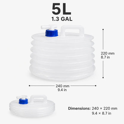⏳ LIMITED-TIME MEGA SALE | Getnexy™ 💧 – Collapsible Water Container with Spigot