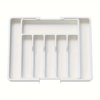 Extendable Kitchen Cutlery Storage Organizer