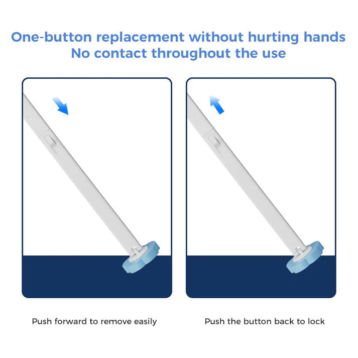 🚽 50% OFF NOW! ✨ Disposable Toilet Brush System – Hygienic, Refillable & Easy to Use 💦