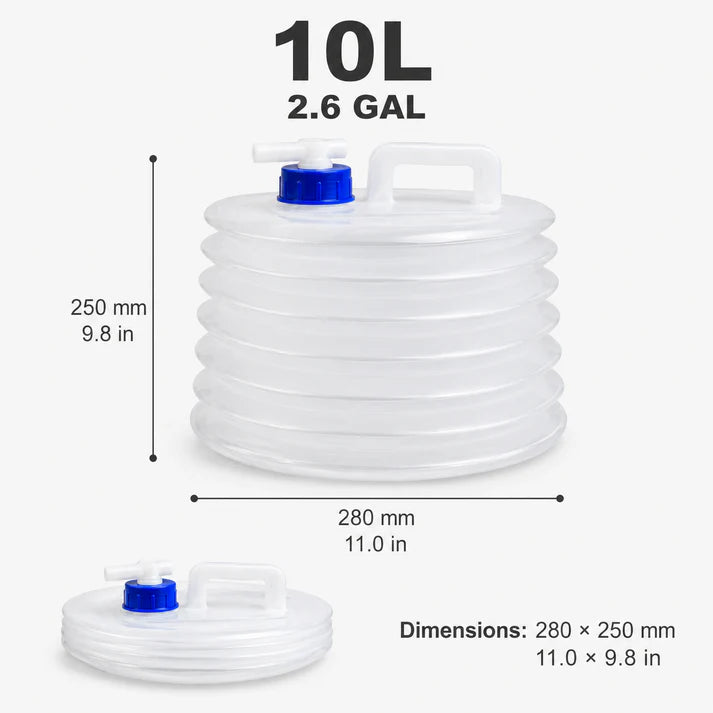 ⏳ LIMITED-TIME MEGA SALE | Getnexy™ 💧 – Collapsible Water Container with Spigot