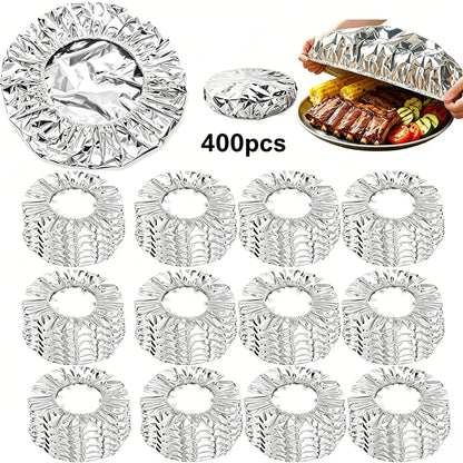 ⏳ LIMITED-TIME MEGA SALE | Getnexy™🍳Aluminum Foil Heat Shield Covers – No Plastic, Heat-Resistant, Reusable