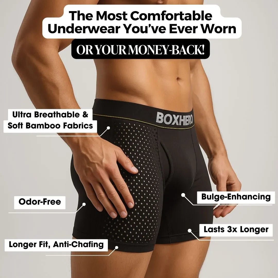⏳ LIMITED-TIME MEGA SALE | Getnexy™  Finally, Reinvented Premium Boxers That Actually Feel Amazing All Day