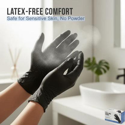 ⏳ LIMITED-TIME MEGA SALE | Getnexy™ Nitrile Pro Gloves – Heavy Duty, Slip & Stain Resistant, Scratch Resistant