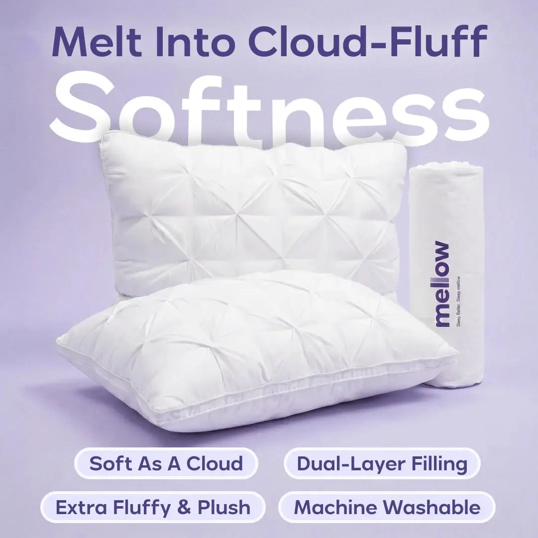 ⏳ LIMITED-TIME MEGA SALE | Getnexy™  Tufted Neck Support Pillow for All Sleep Positions