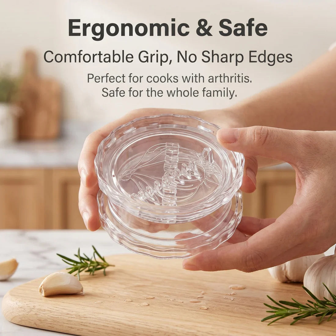 ⏳ LIMITED-TIME MEGA SALE | Getnexy™ Manual Garlic Twister & Masher