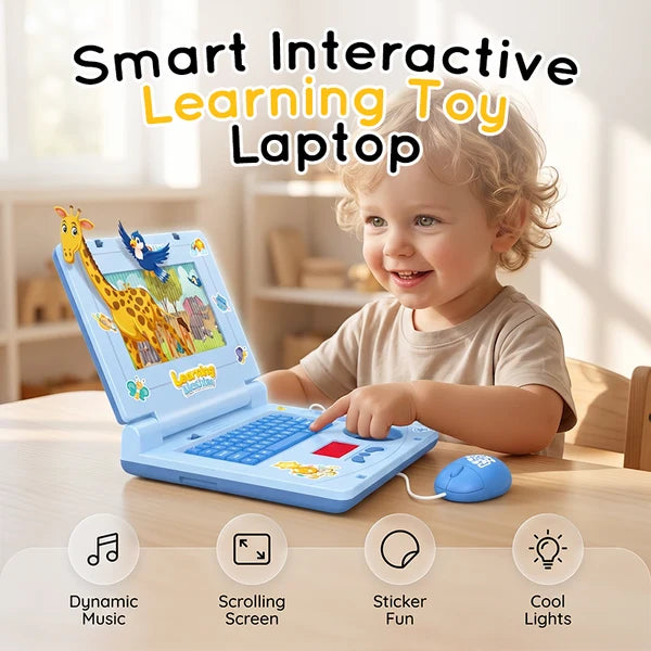 ⏳ LIMITED-TIME MEGA SALE | Getnexy™ Interactive Simulation Toy Laptop