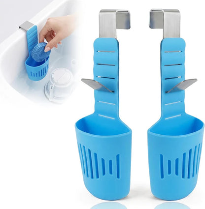 ⏳ LIMITED-TIME MEGA SALE | Getnexy™ 2-Pack Toilet Tank Tablet Holders 🚽 | Adjustable Silicone Hook