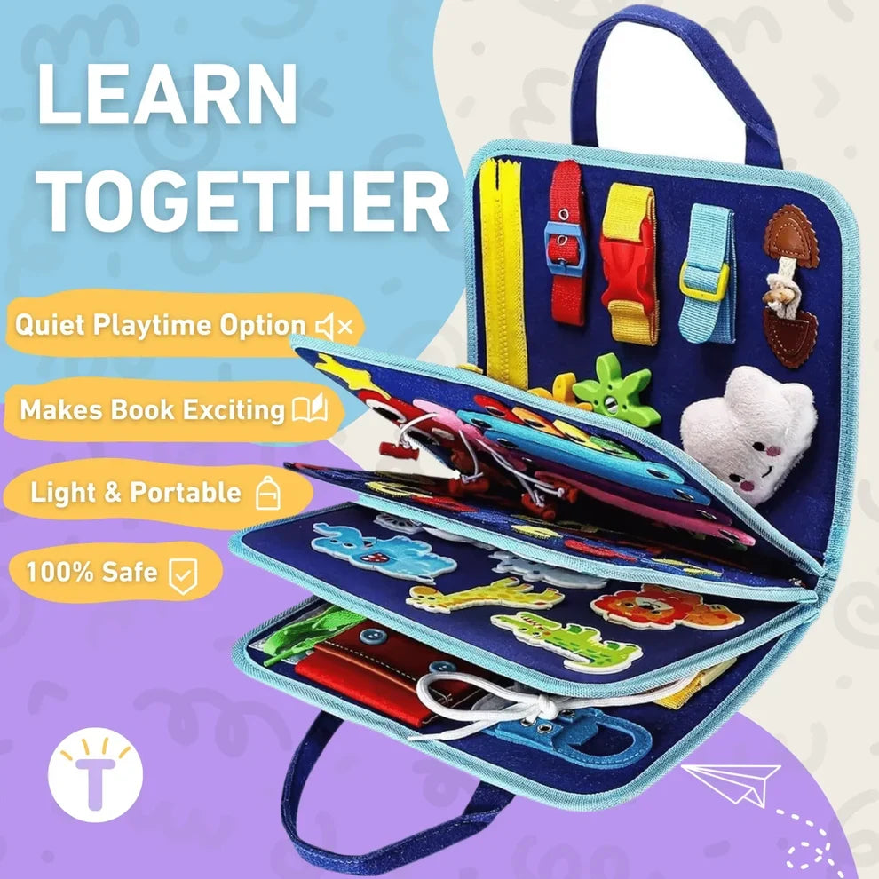 ⏳ LIMITED-TIME MEGA SALE | Getnexy™ !  Montessori Felt Busy Board