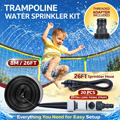 Trampoline Water Sprinkler – Summer Cooling Spray for Kids