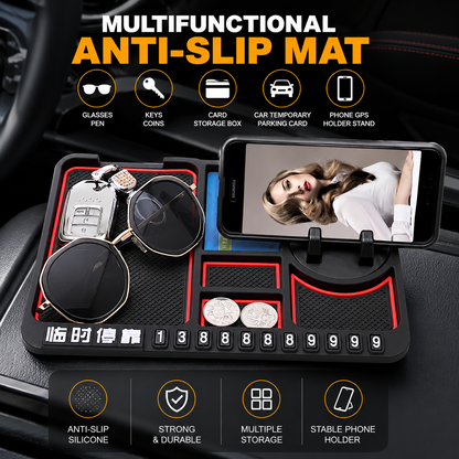 ⏳ LIMITED-TIME MEGA SALE | Getnexy™ !  Car Anti-Slip Mat Panel Silicone Phone Holder