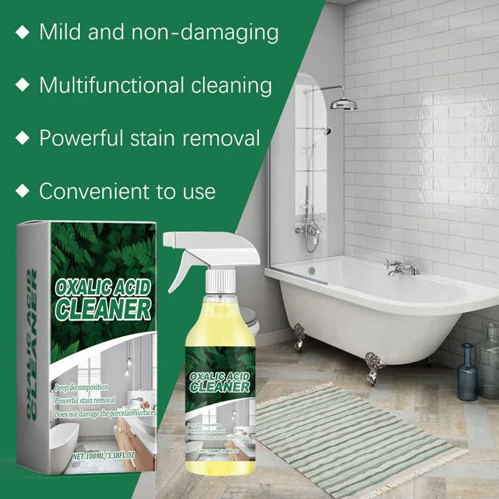⏳ LIMITED-TIME MEGA SALE | Getnexy™  Molecular-Level Cleaning Tech! Oxalic Acid Bathroom Cleaner Dissolves Rust & Limescale 🚽✨