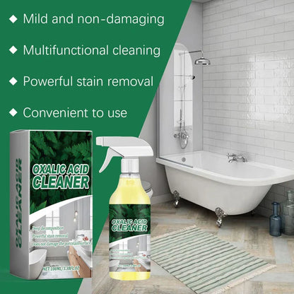 ⏳ LIMITED-TIME MEGA SALE | Getnexy™  Molecular-Level Cleaning Tech! Oxalic Acid Bathroom Cleaner Dissolves Rust & Limescale 🚽✨