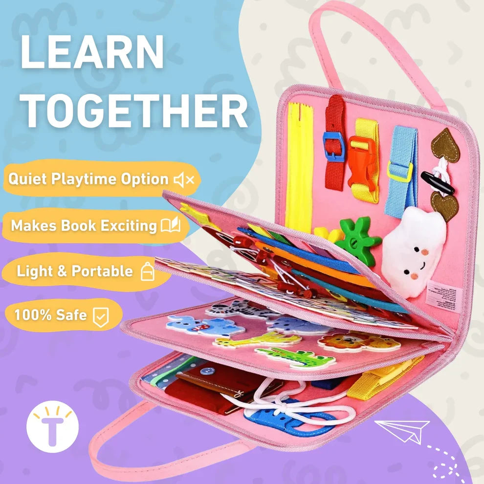 ⏳ LIMITED-TIME MEGA SALE | Getnexy™ !  Montessori Felt Busy Board