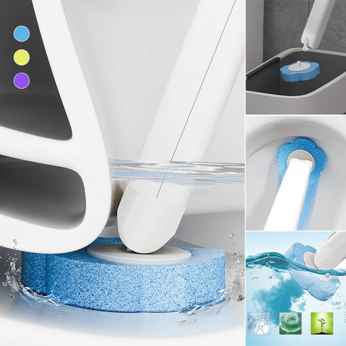 🚽 50% OFF NOW! ✨ Disposable Toilet Brush System – Hygienic, Refillable & Easy to Use 💦