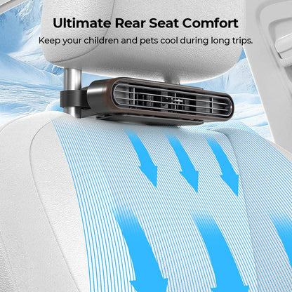⏳ LIMITED-TIME MEGA SALE | Getnexy™ Car Seat Cooling Fan USB Powered