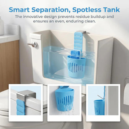 ⏳ LIMITED-TIME MEGA SALE | Getnexy™ 2-Pack Toilet Tank Tablet Holders 🚽 | Adjustable Silicone Hook