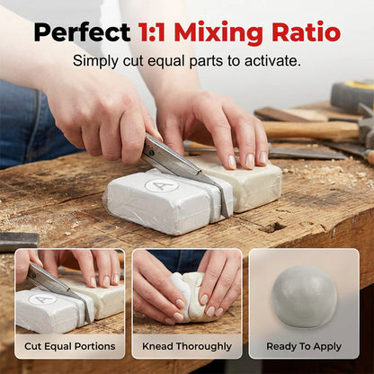 ⏳ LIMITED-TIME MEGA SALE | Getnexy™ AB Epoxy Putty Stone Model Repair Clay