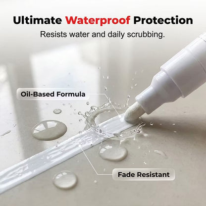 ⏳ LIMITED-TIME MEGA SALE | Getnexy™ Waterproof Tile Grout Marker Pen