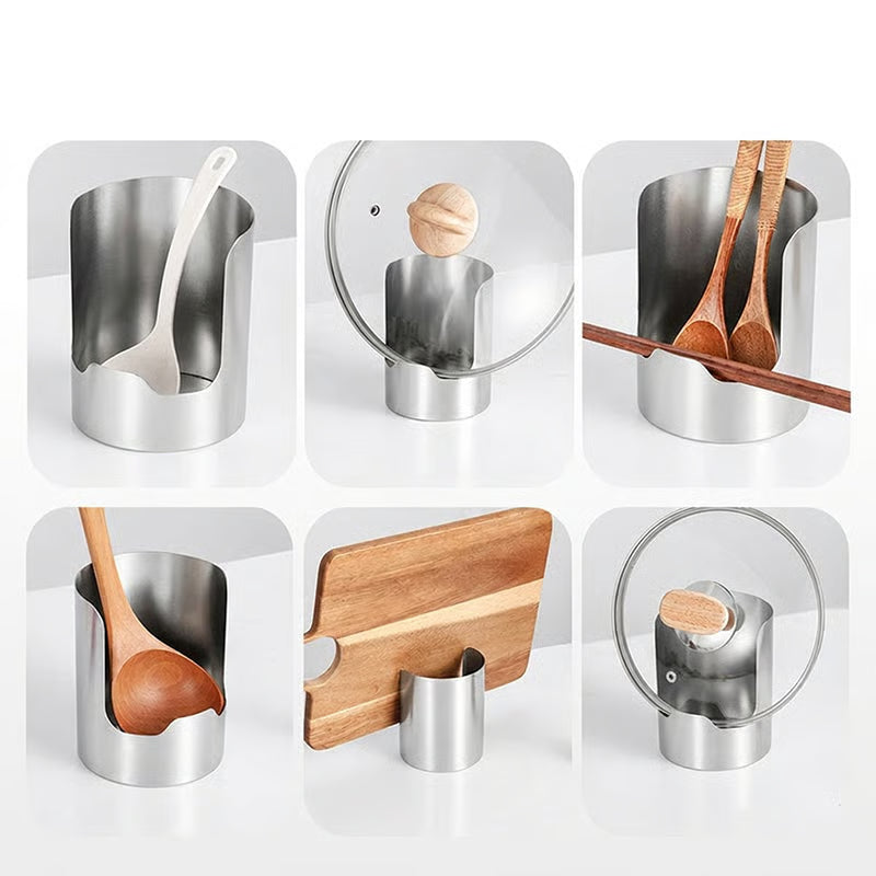 Viahomix™⏳【Limited Offer】50% OFF ! Multi-Purpose Stainless Steel Utensil Holder
