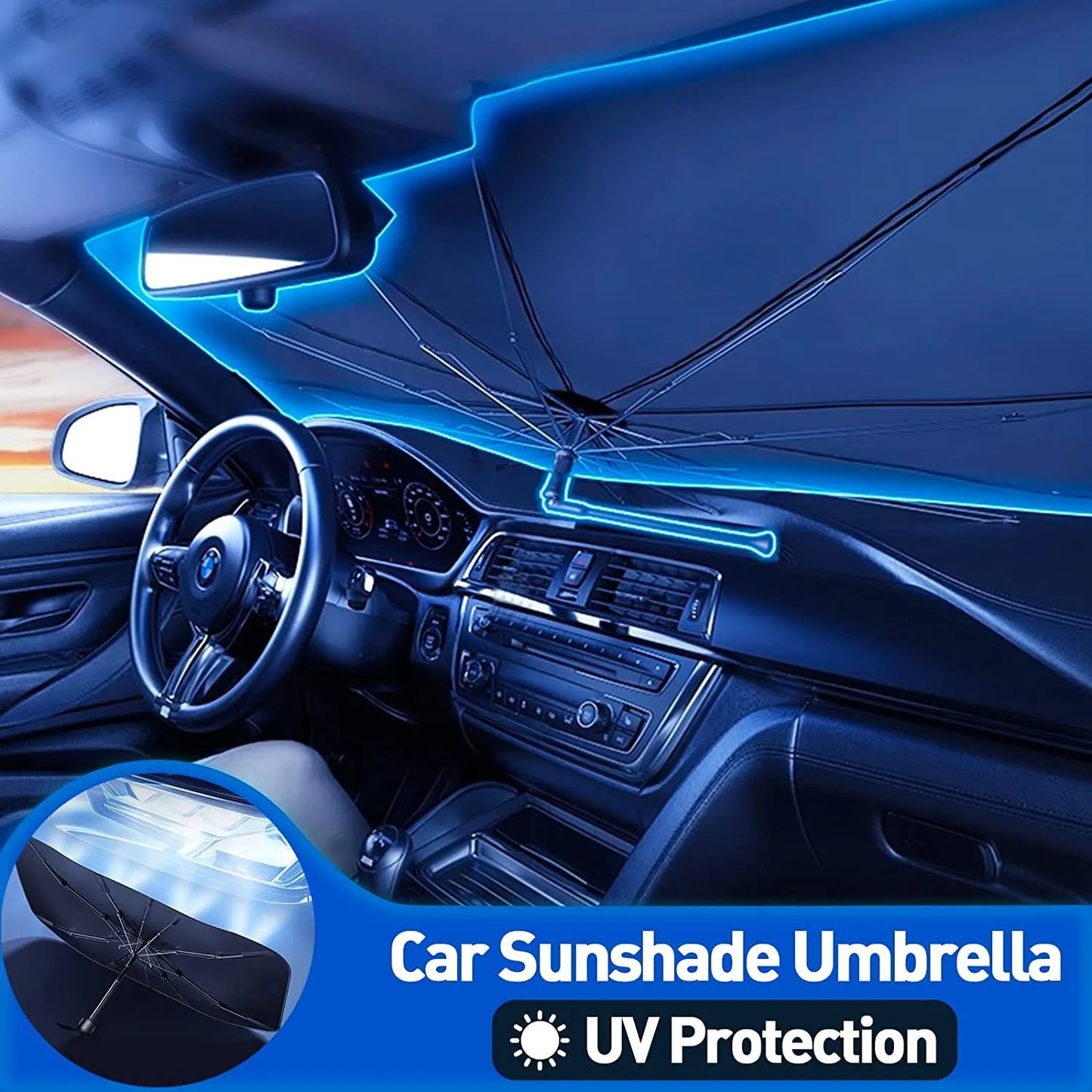 Getnexy™ 50% OFF !  Car Foldable Windshield