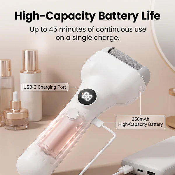 ⏳ LIMITED-TIME MEGA SALE | Getnexy™  Rechargeable Electric Pedicure Tool with Smart Pressure Sensor