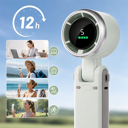 ⏳ LIMITED-TIME MEGA SALE | Getnexy™ 🔥Hand folding high-speed turbine fan
