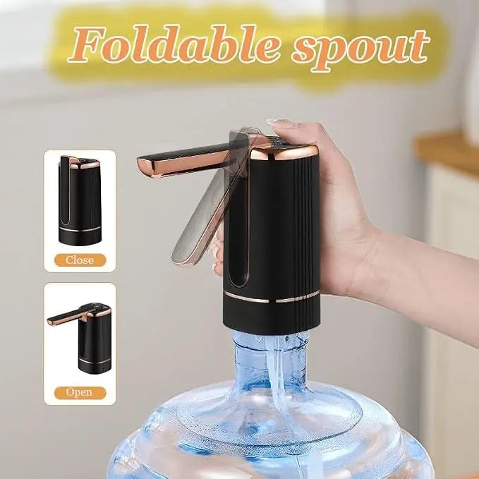 ⏳ LIMITED-TIME MEGA SALE | Getnexy™ 💧5 Gallon Water Pump Dispenser – Rechargeable & Foldable Electric Water Jug Pump