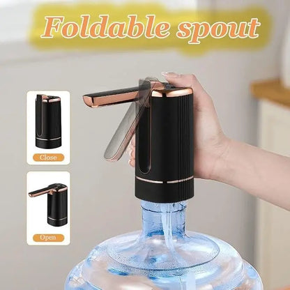 ⏳ LIMITED-TIME MEGA SALE | Getnexy™ 💧5 Gallon Water Pump Dispenser – Rechargeable & Foldable Electric Water Jug Pump