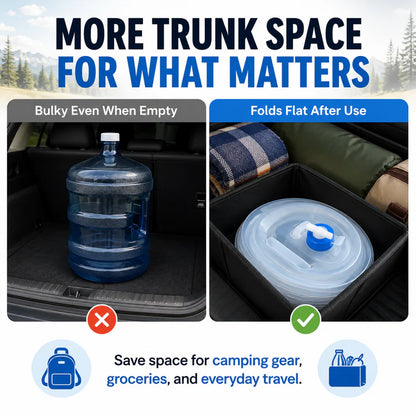 ⏳ LIMITED-TIME MEGA SALE | Getnexy™ 💧 – Collapsible Water Container with Spigot