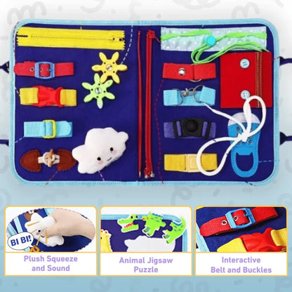 ⏳ LIMITED-TIME MEGA SALE | Getnexy™ !  Montessori Felt Busy Board