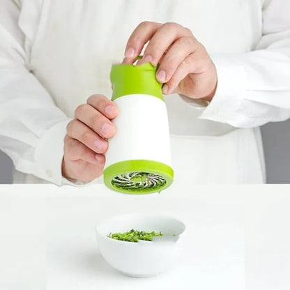 ⏳ LIMITED-TIME MEGA SALE | Getnexy™  🌿White & Green Compact Cordless Herb Chopper, Efficient Cilantro & Herb Mincer, Easy to Operate & Clean