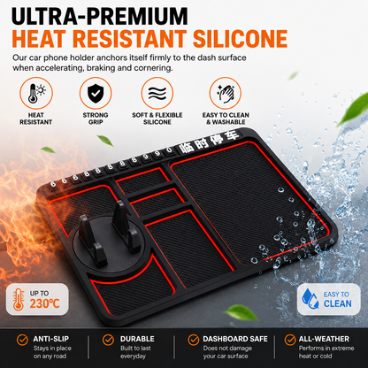 ⏳ LIMITED-TIME MEGA SALE | Getnexy™ !  Car Anti-Slip Mat Panel Silicone Phone Holder