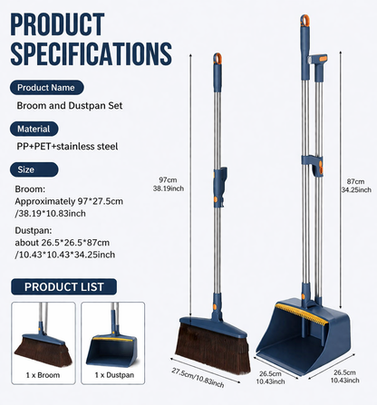Broom and Dustpan Set — Limited Time Discount ✨