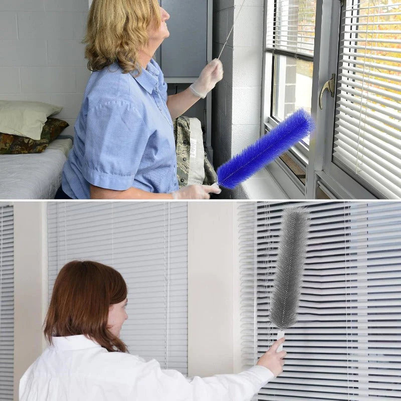 ⏳ LIMITED-TIME MEGA SALE | Getnexy™ Bendable Fan Cleaning Brush – Reusable Microfiber Duster for Fans&Curtain