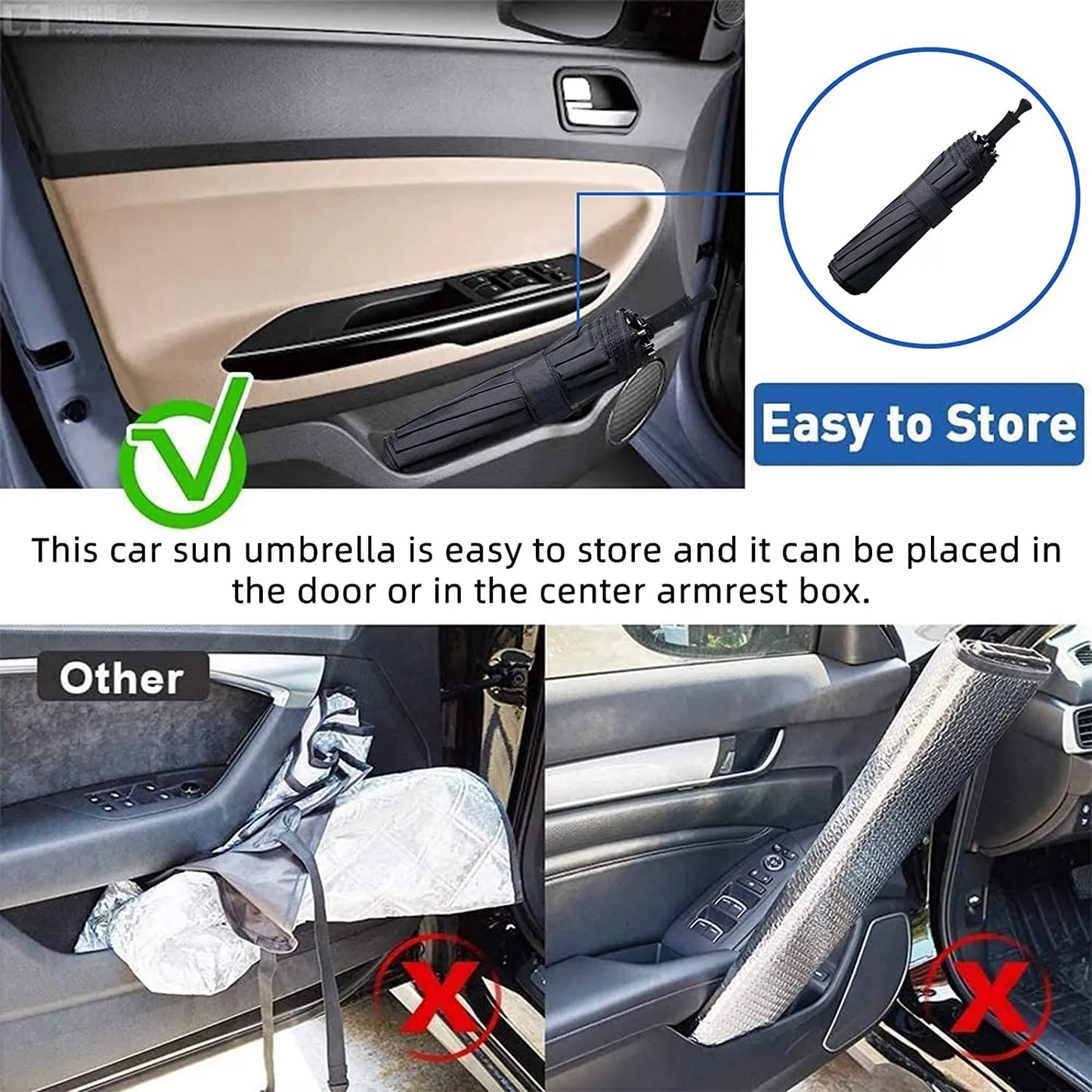 Getnexy™ 50% OFF !  Car Foldable Windshield