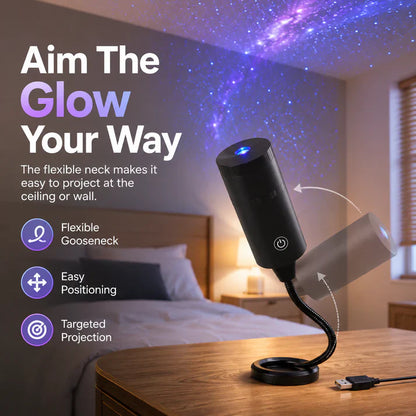 ⏳ LIMITED-TIME MEGA SALE | Getnexy™  ✨ Plug-and-Play HD Star Projecto