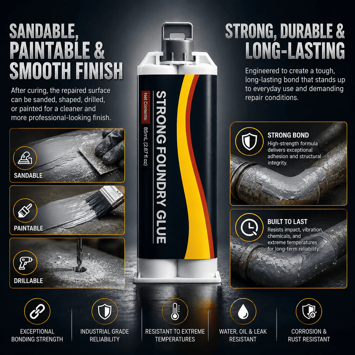 ⏳ LIMITED-TIME MEGA SALE | Getnexy™ Rx900 strong foundry glue
