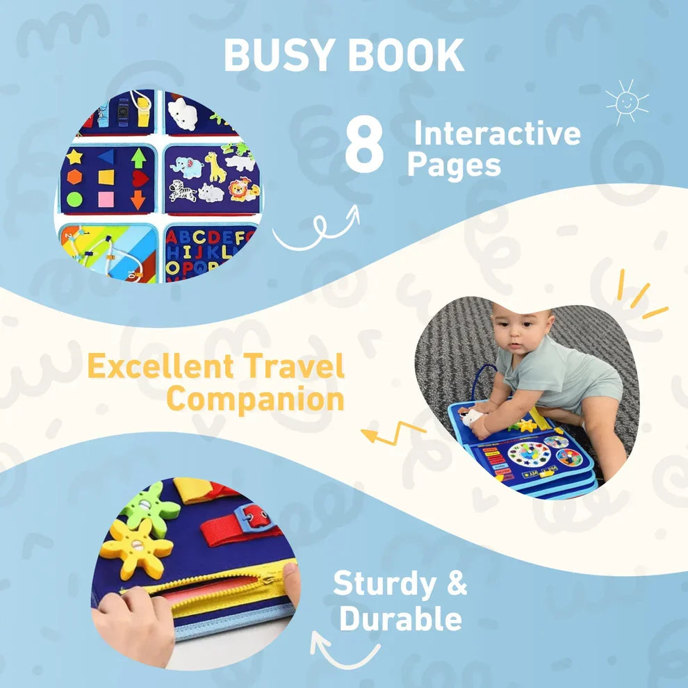 ⏳ LIMITED-TIME MEGA SALE | Getnexy™ !  Montessori Felt Busy Board