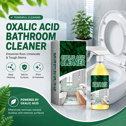 ⏳ LIMITED-TIME MEGA SALE | Getnexy™  Molecular-Level Cleaning Tech! Oxalic Acid Bathroom Cleaner Dissolves Rust & Limescale 🚽✨