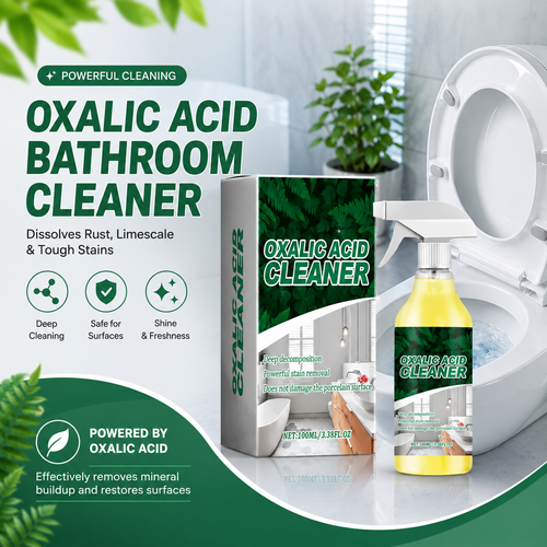 ⏳ LIMITED-TIME MEGA SALE | Getnexy™  Molecular-Level Cleaning Tech! Oxalic Acid Bathroom Cleaner Dissolves Rust & Limescale 🚽✨