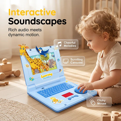⏳ LIMITED-TIME MEGA SALE | Getnexy™ Interactive Simulation Toy Laptop
