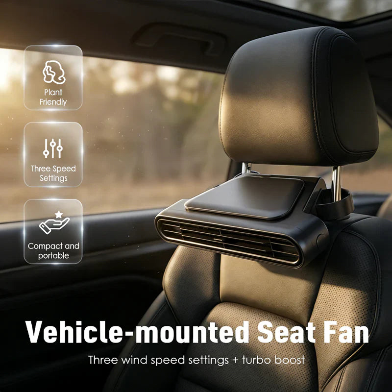 ⏳ LIMITED-TIME MEGA SALE | Getnexy™ Car Seat Cooling Fan USB Powered