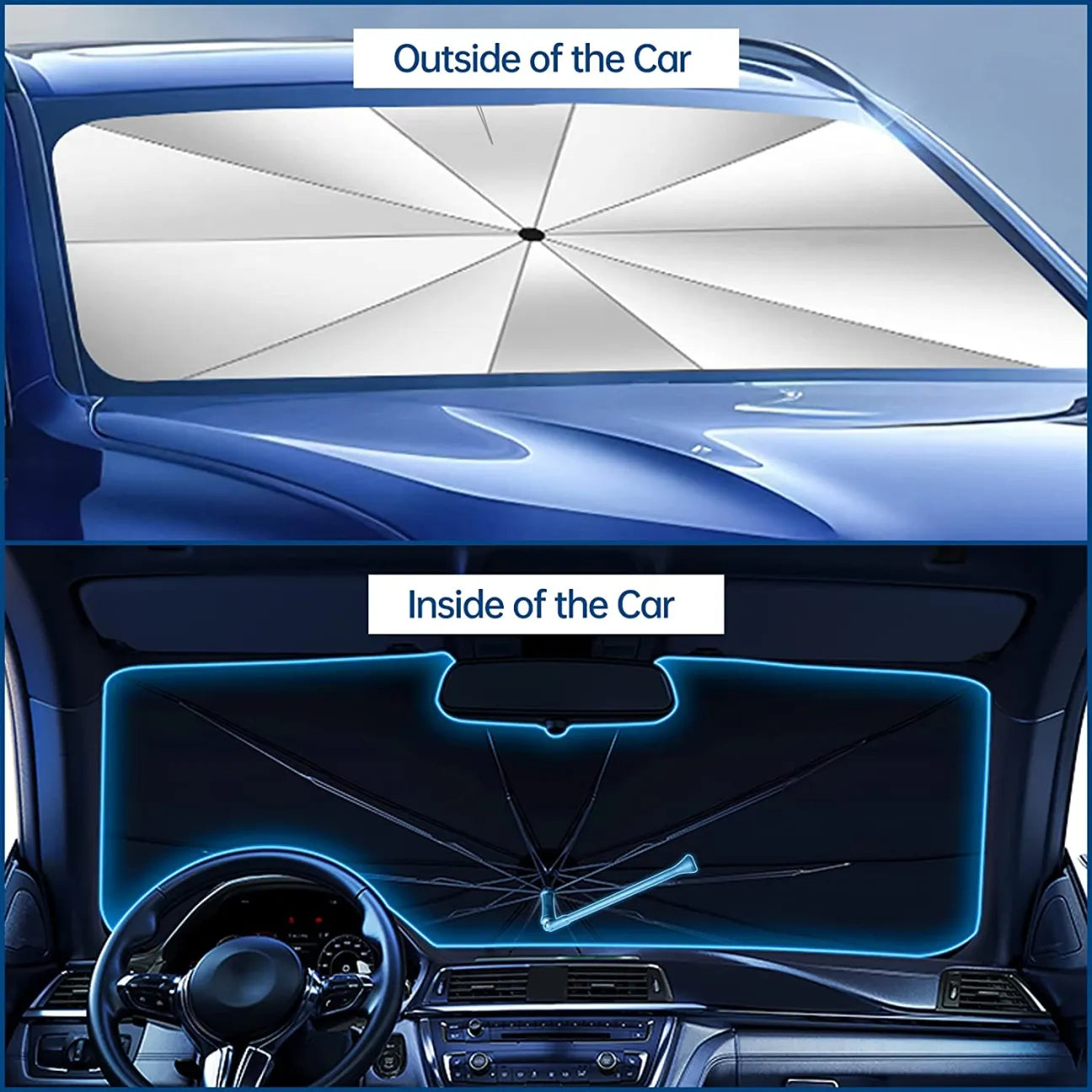 Getnexy™ 50% OFF !  Car Foldable Windshield