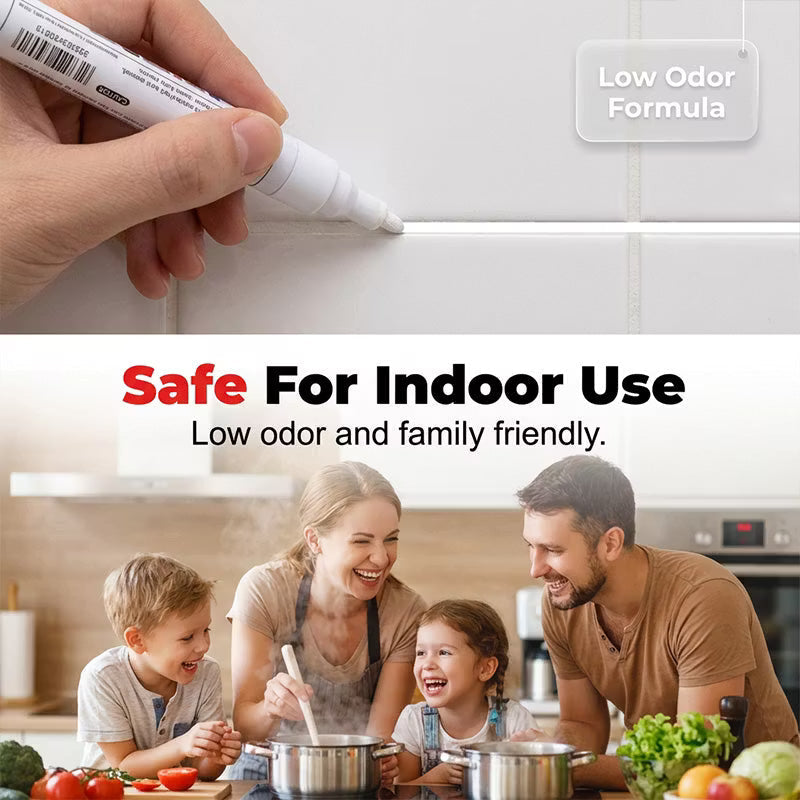 ⏳ LIMITED-TIME MEGA SALE | Getnexy™ Waterproof Tile Grout Marker Pen
