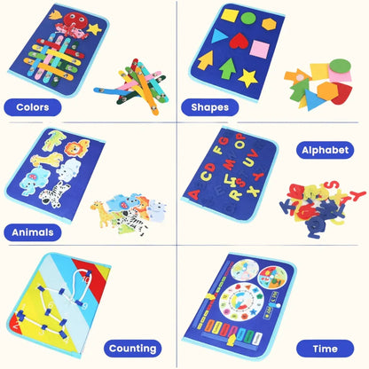 ⏳ LIMITED-TIME MEGA SALE | Getnexy™ !  Montessori Felt Busy Board
